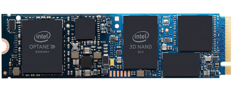 „Intel optane h10 ssd“, „Intel“ derina opano ir „qlc nand“ technologijas