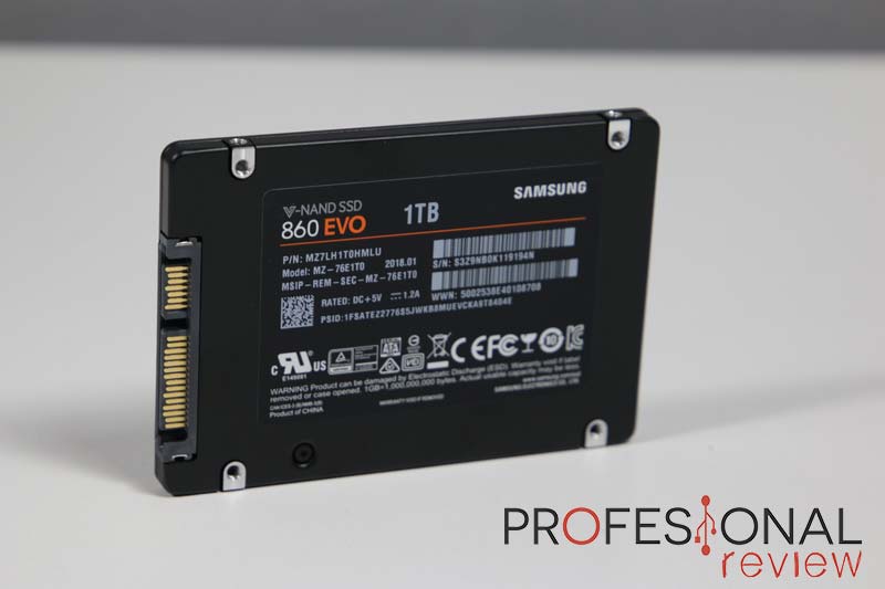 Samsung 860 evo review in Spanish (complete analysis)