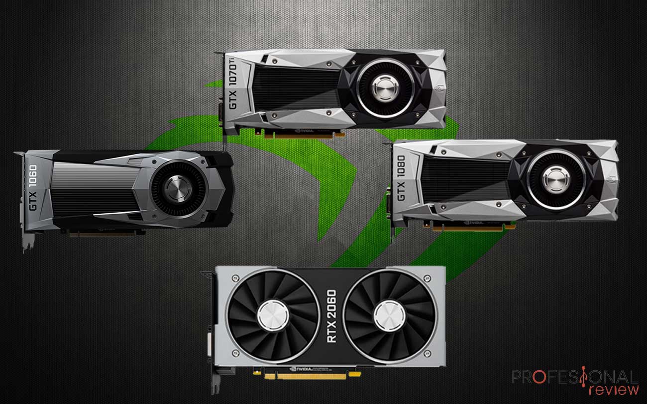 NVIDIA RTX 2060 против NVIDIA GTX 1060 против NVIDIA GTX 1070 против GTX 1080