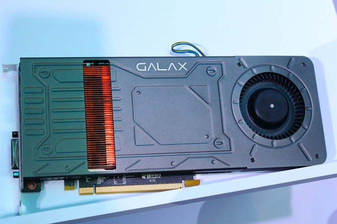 Kfa2 / galax paziņo par savu geforce gtx 1070 vienu slotu