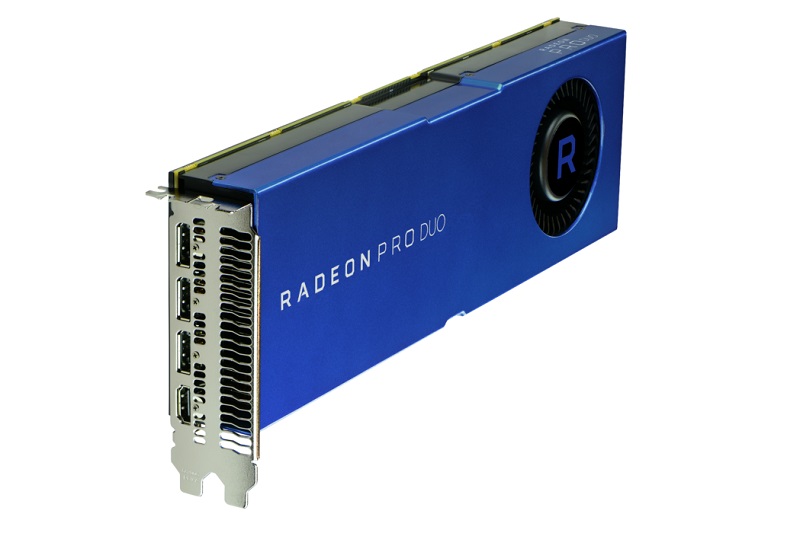 Bejelentette az amd radeon pro duot, egy kettős grafikus kártyát 32 GB-os gddr5 memóriával